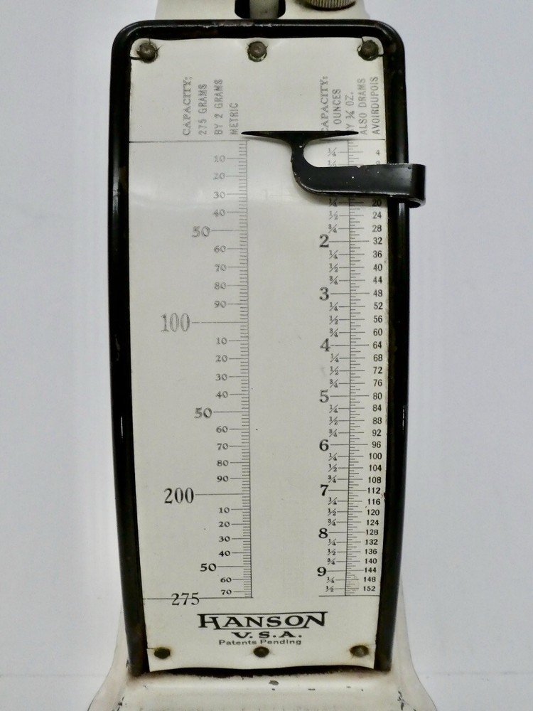 Rare Vintage 1930's Hanson Scale