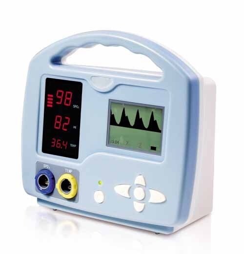 Jerry-T table top pulse oximeter with plthysmograph
