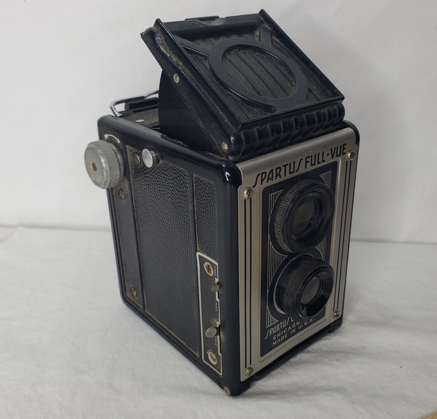 Vintage Spartus Full Vue Camera Instruction Manual Ephemera 1950s Chicago IL