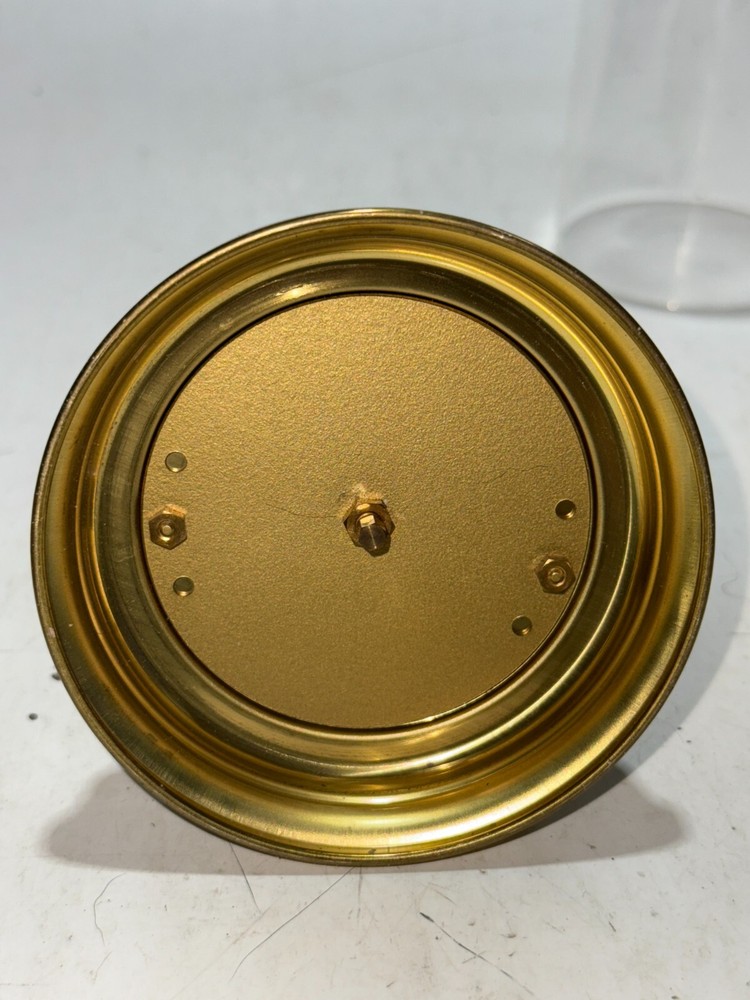 Vintage Clock 6.5" All Plastic Germany Quartz W993 Works