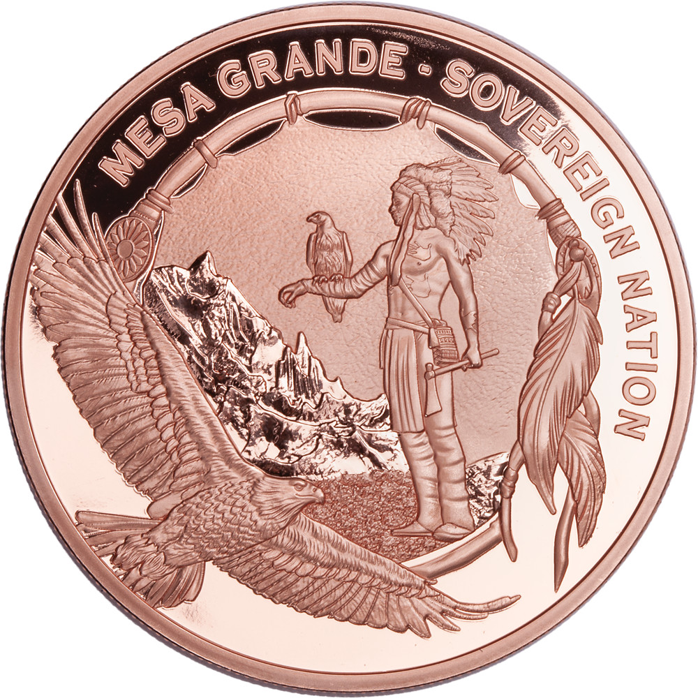 2024 Mesa Grande 5 oz. Copper $1 Thunderbird