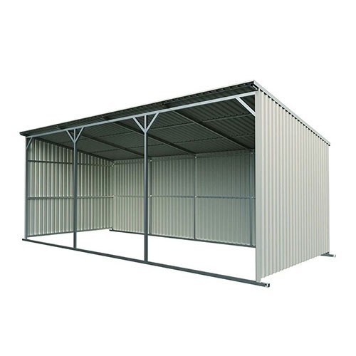 Free Shipping 12'*20' Galvanized Metal Livestock Shed Buildings Farm In USA