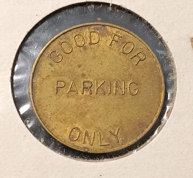 Automatic Parking Devices Inc., Stanton CA Parking Token ( MT.#0102 )
