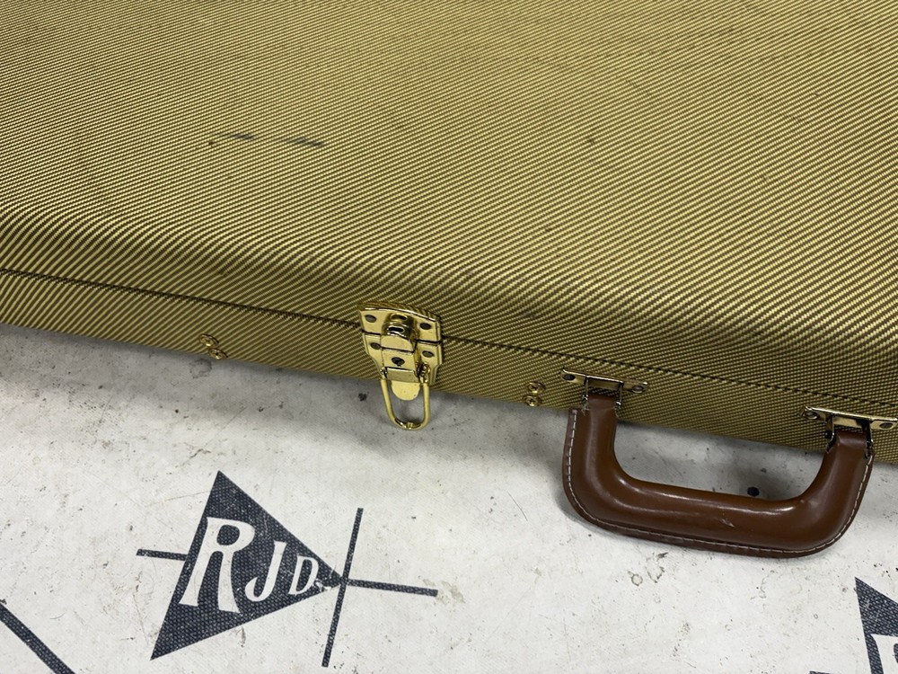 Universal Electric Guitar Hard Shell Case Tweed