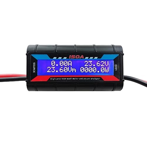 High Precision RC Watt Meter Power Analyzer Voltage Amp Meter, Wattmeter 150A