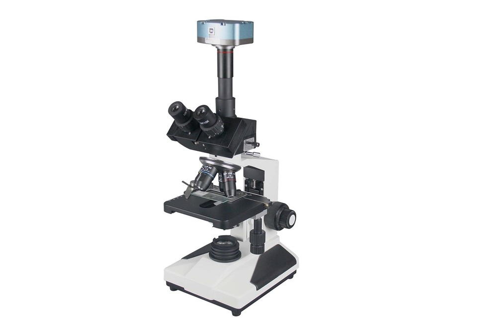 Trinocular Pathology Lab Research Phase Contrast Microscope w 5MP USB camera