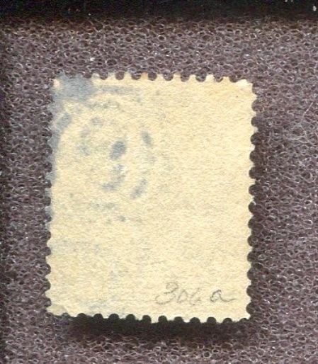 Scott No. 306 - 8c Violet Black