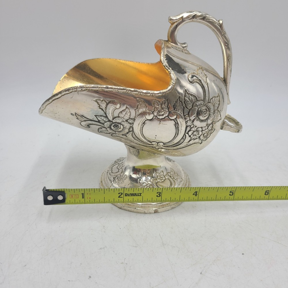 RAIMOND SILVER PLATE SUGAR SCUTTLE WITH SCOOP