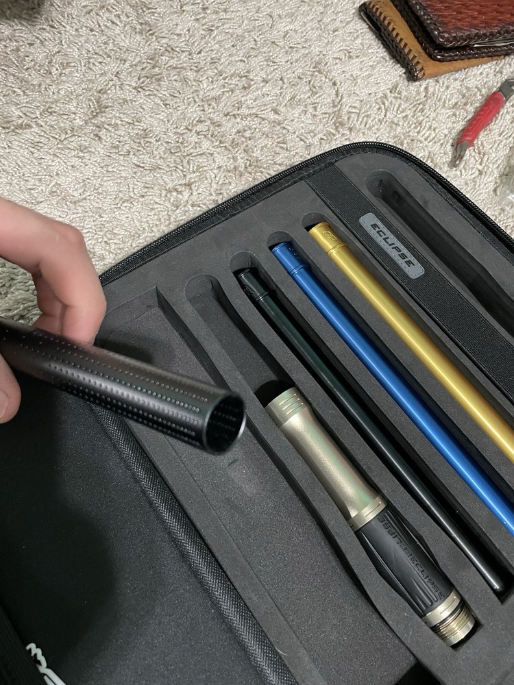 Planet Eclipse CS3 Pro Paintball Marker Package with Barrels, Case, Accessories