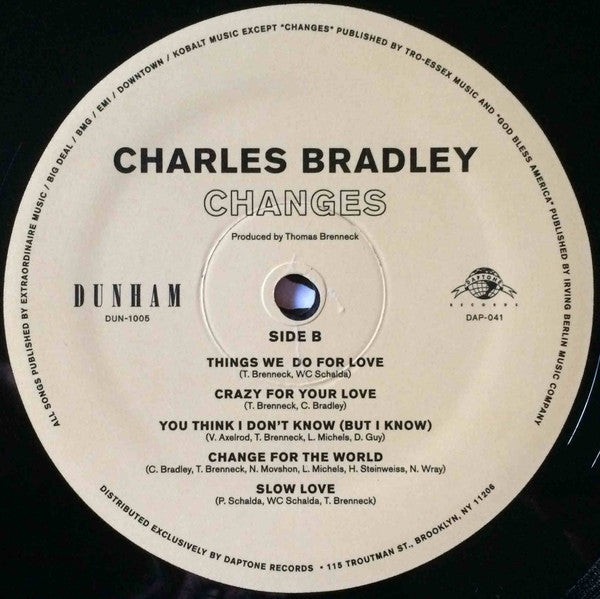 Charles Bradley - Changes | LP 12" Vinyl | Dunham/Daptone | New