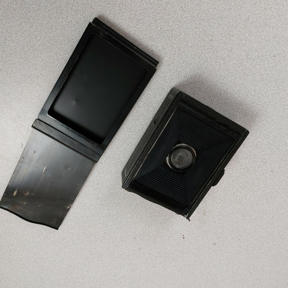 Vario Gauthier Folding Format Box Camera Steinheil Munchen Actinar Lens READ