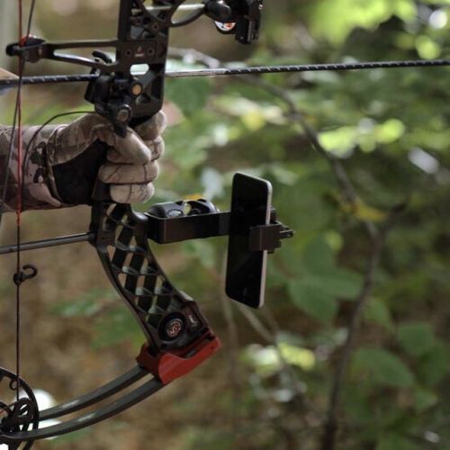 Smartphone Bow Mount Phone Holder Bracket for Compound Recurve Bow Adjustable US