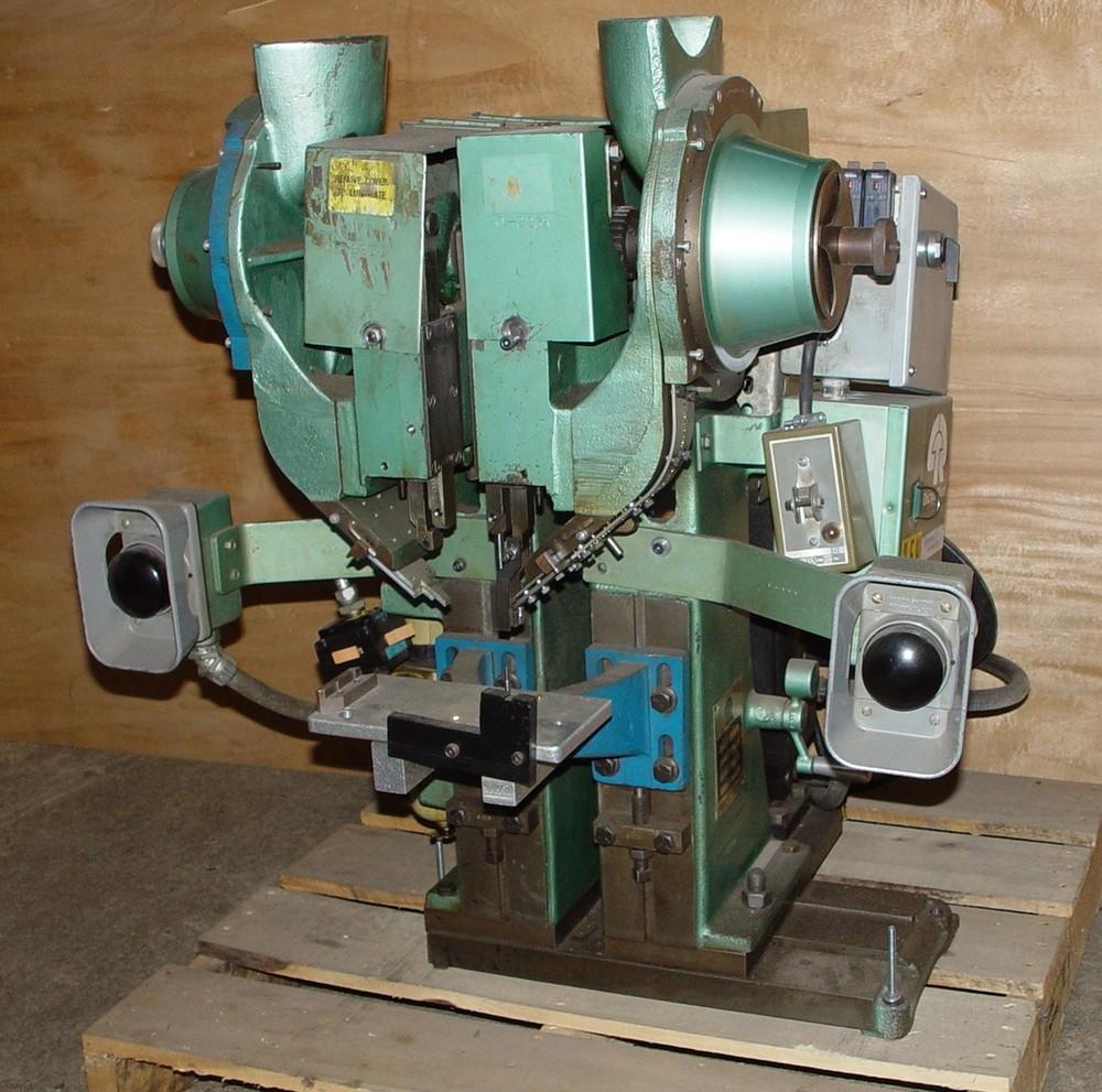 Chicago dual head pneumatic river machine