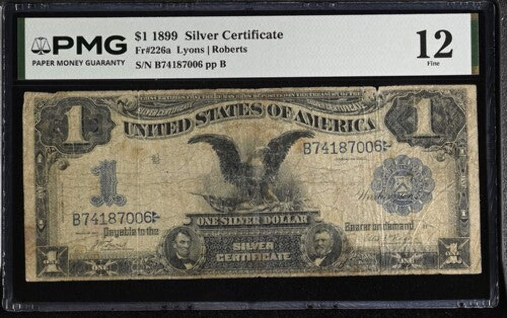 FR 226a 1899 $1 Silver Certificate