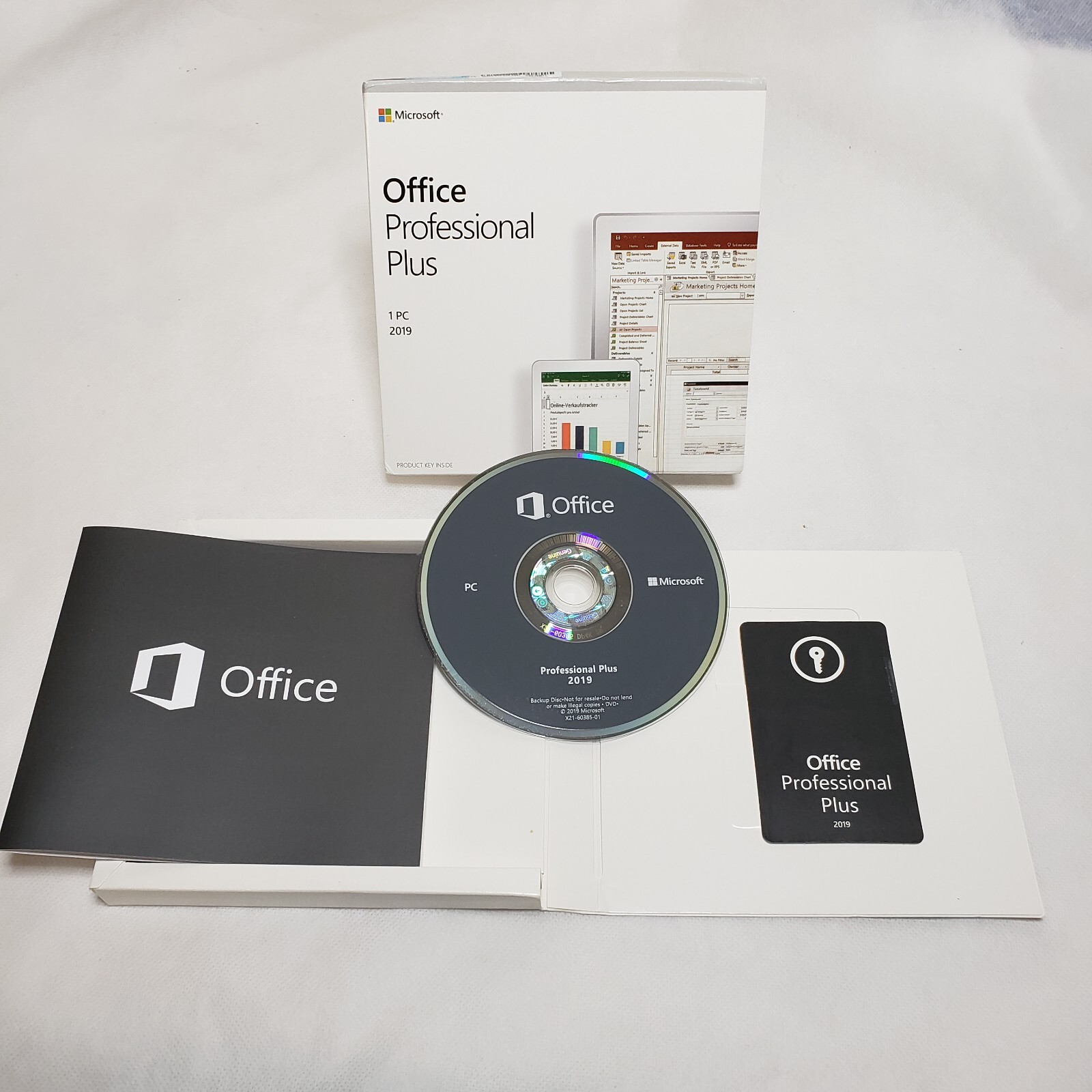 Microsoft ​Office 2019 Professional Plus - DVD - New Sealed Retail Package