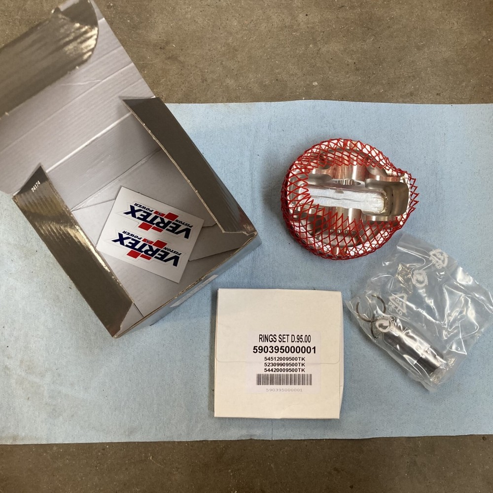 Vertex - 22984B - Piston Kit, Standard Bore 94.96mm, 12:1 Compression