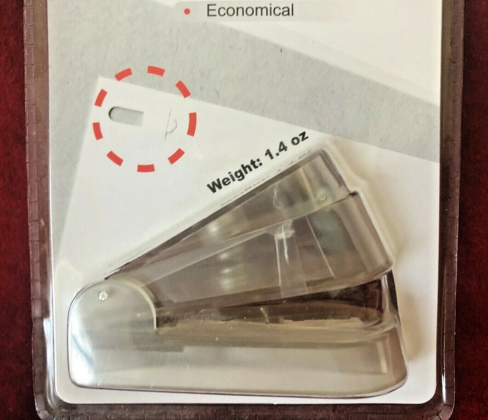 MAGIC STAPLER - CHILD SAFE - ATTACH PAPERS WITHOUT STAPLES - NEW IN PACKAGE