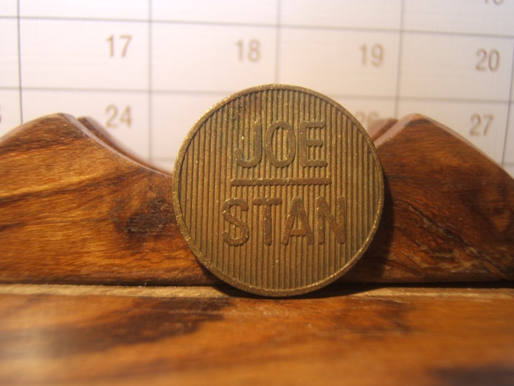 JOE STAN (STAN Underlined) Trade Token Minnesota