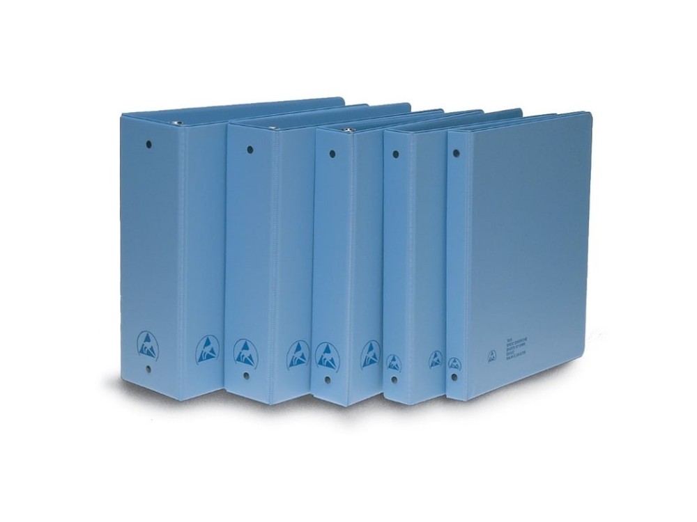 Desco 07420 - ESD BINDER, STATIC DISSIPATIVE, 3 IN