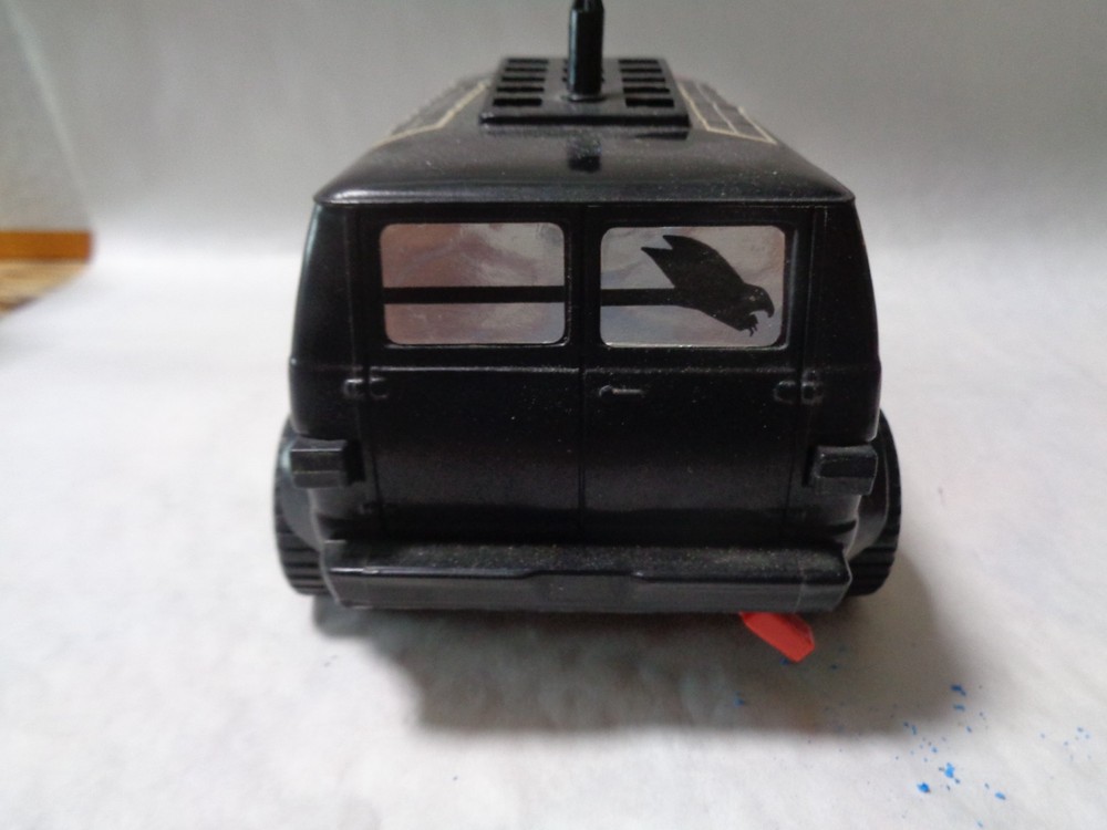 SCHAPER BLACK HAWK MACHINE VAN BATTERY TOY UNTESTED
