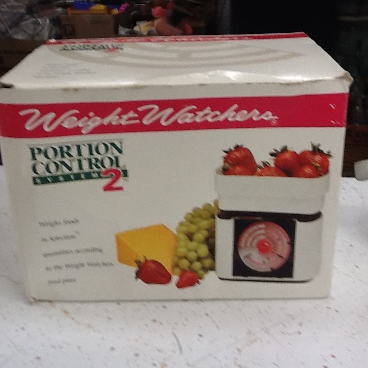 Vintage Weight Watchers Food Scale Plan Portion Control 2 System Program In Box