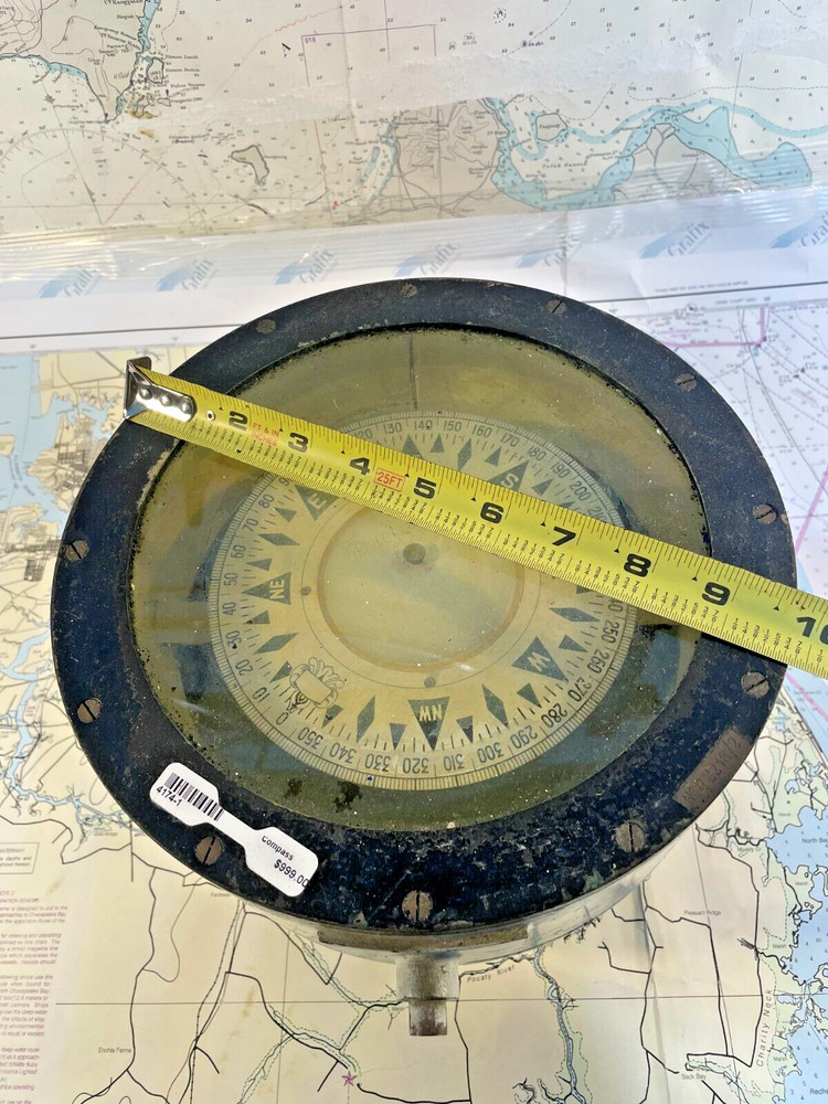 Comnav b2210/2 Binnacle Mounted Compass - 12"