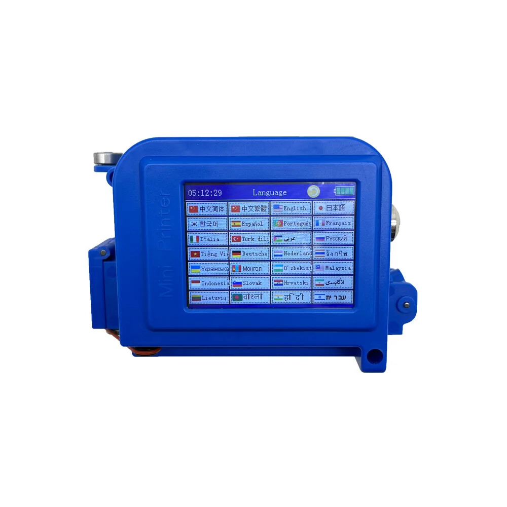 Handheld inkjet printer, date barcode, QR code, plastic bag paper coding machine