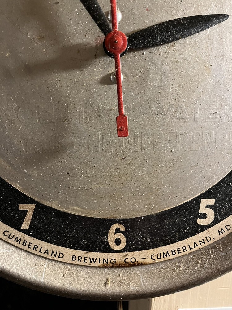 Cumberland Brewing Co. Original Working Clock
