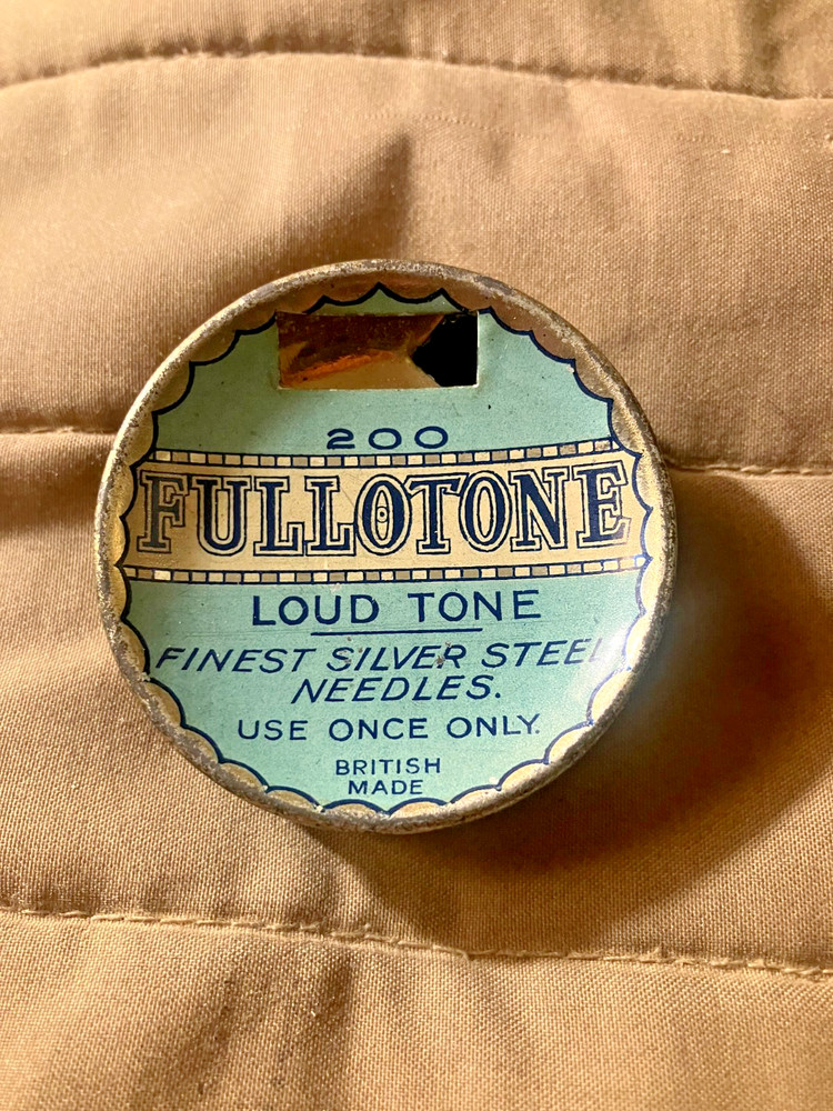 Fullotone 200 Loud Tone Phonograph Needles Tin