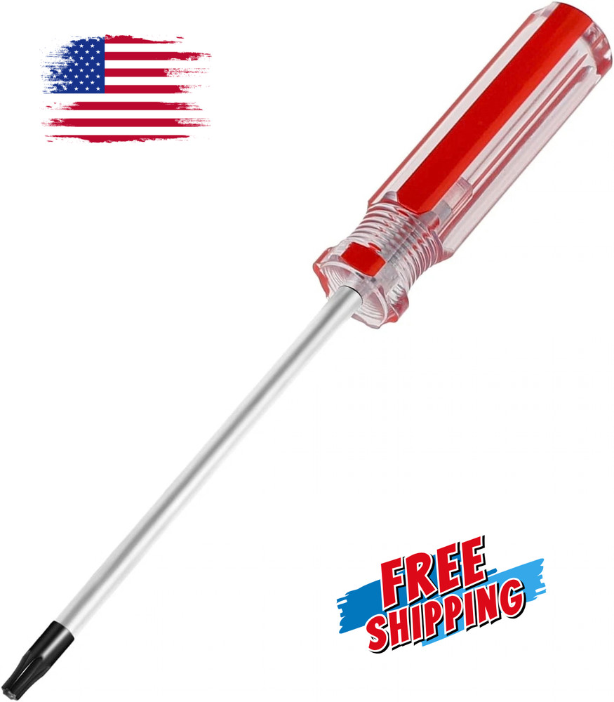 T20 Torx Security Screwdriver with Magnetic Tip Plastic Grip