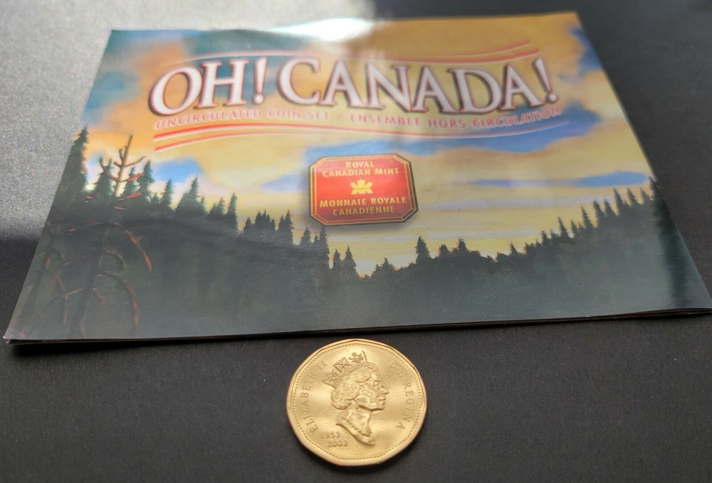 ***  CANADA   LOONIE  2002  *** FROM  MINT  SET  ***