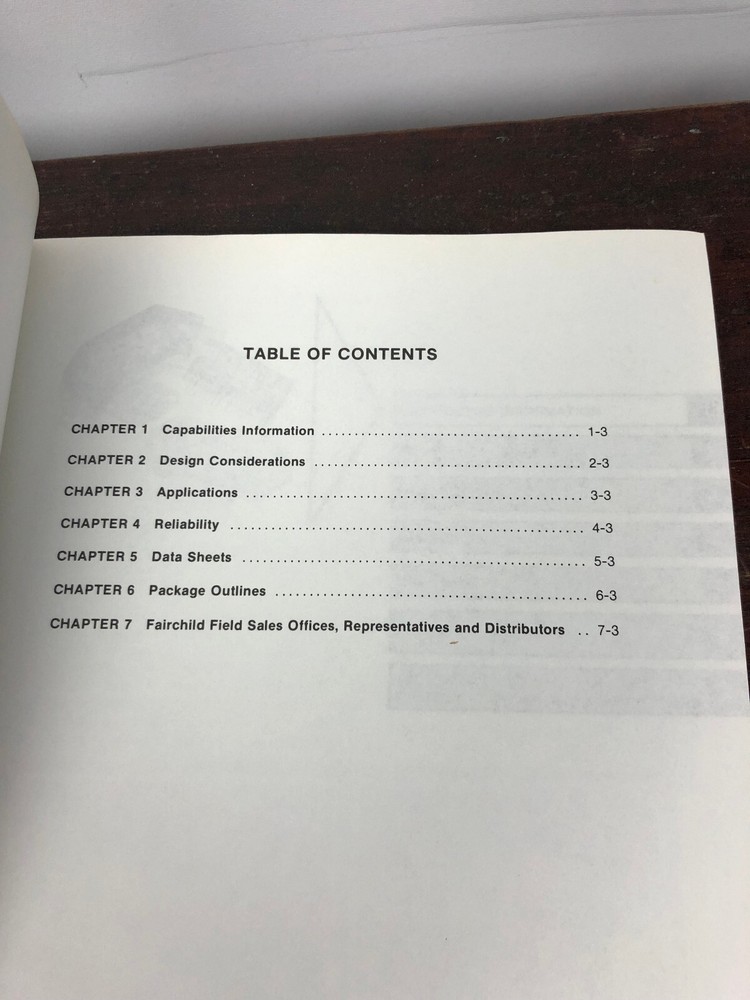 1980 Fairchild Optoelectronics Data Book