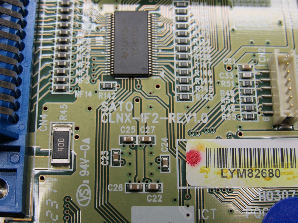 SATO CL4NX Plus Printer Wireless Parallel Serial Interface Card CLNX-IF2-REV1.0