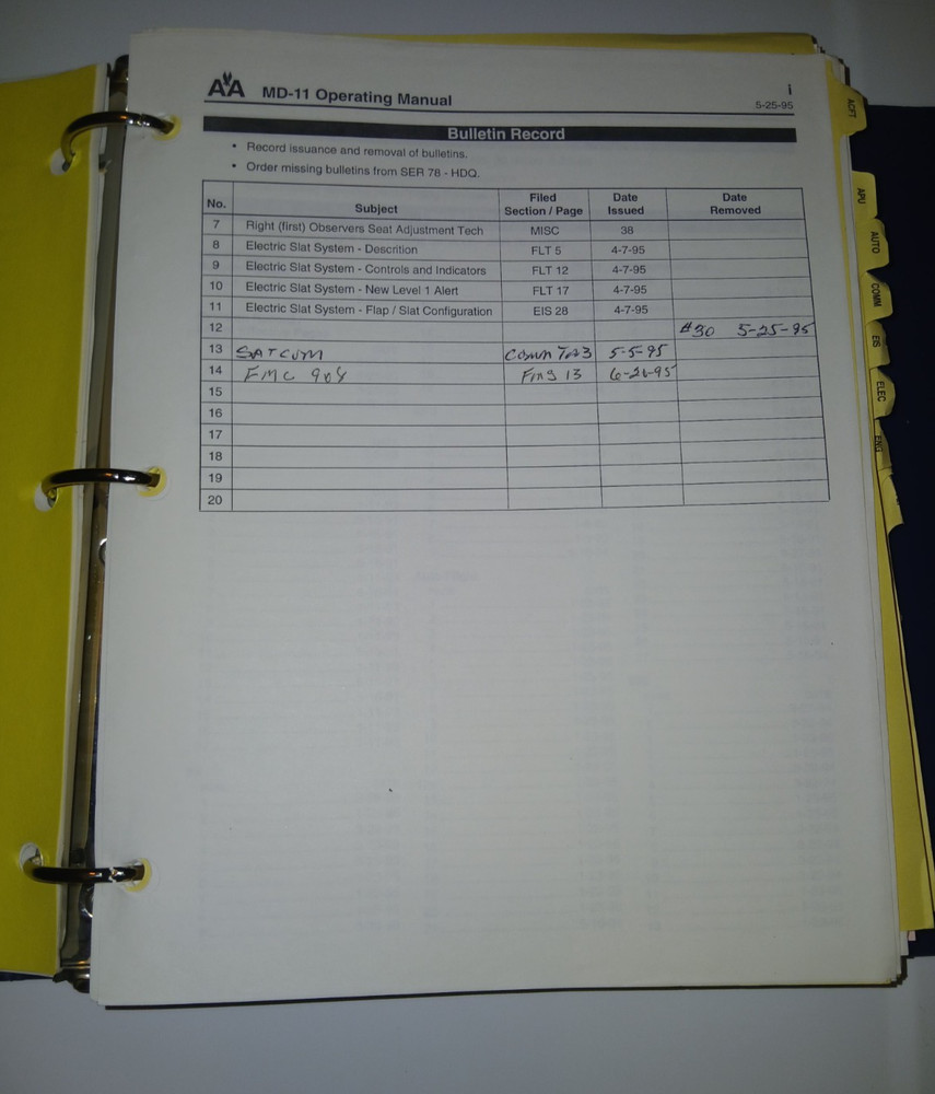 MD-11 Flight Operating Manual Vol. 2
