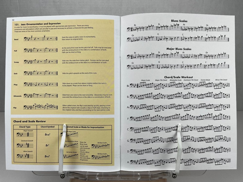 Trombone Essential Elements for Jazz Ensemble Hal Leonard Book Audio