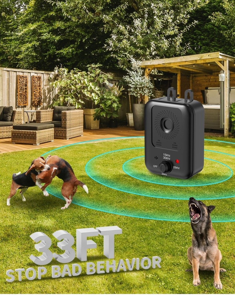 Anti Barking Devices, 2 Pack Auto Dog Bark Control Devices