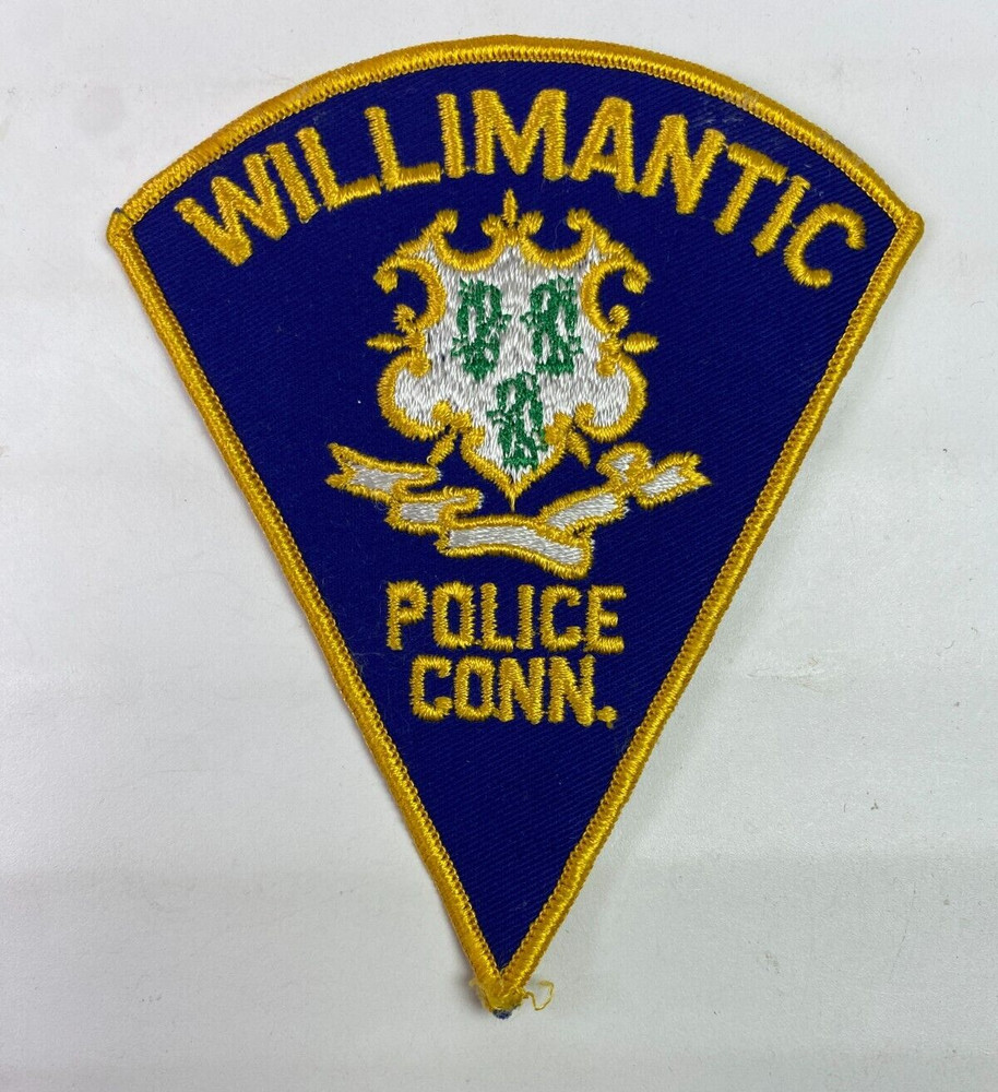 Willimantic Police Connecticut CT Patch I9