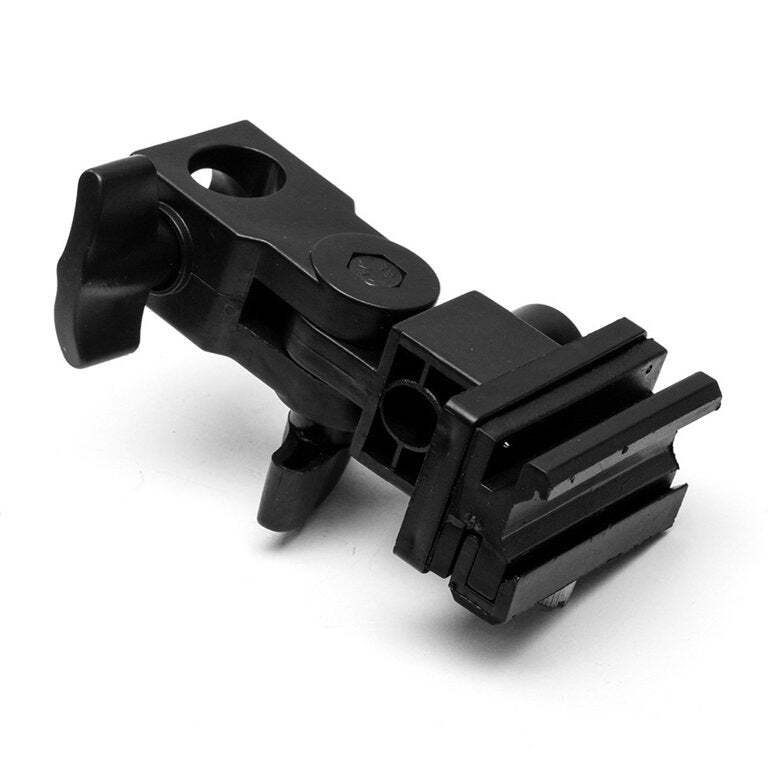 LS [2-Pack] Bracket Umbrella Holder Flash Hot Shoe Mount Adapter Light Stand