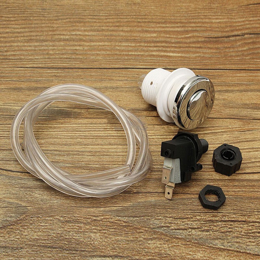Push Button Switch Pneumatic Air Pressure Tub Switch Garbage Disposer Switch