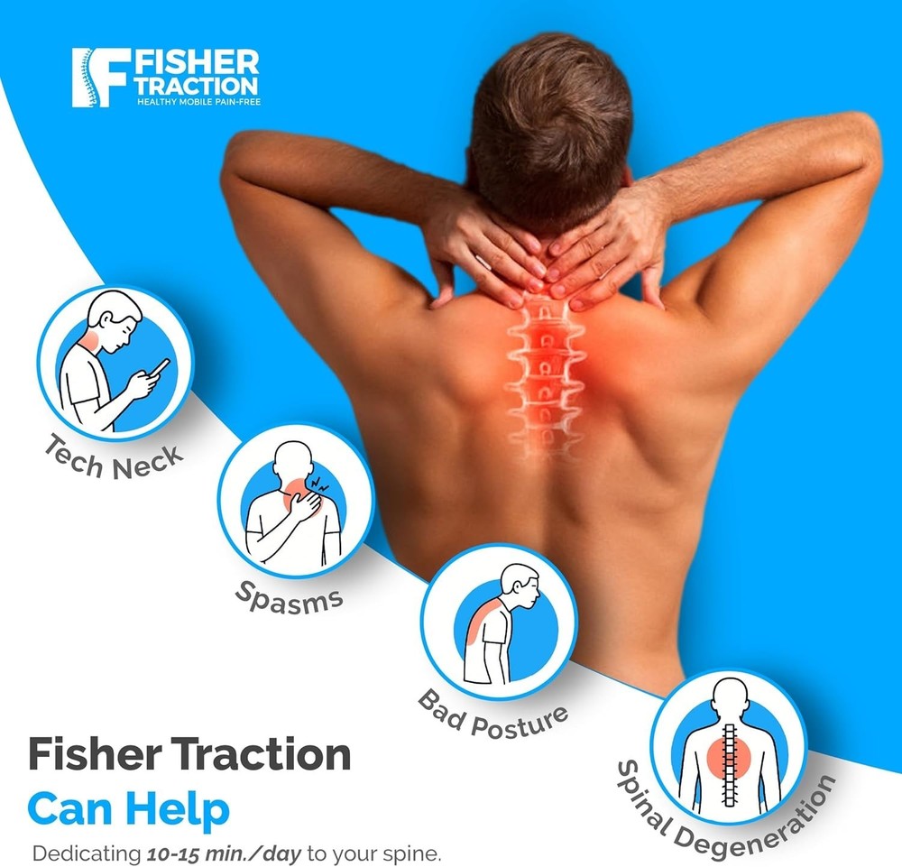 Spinal Decompression & Traction Devices — Neck & Lower Back Relief System