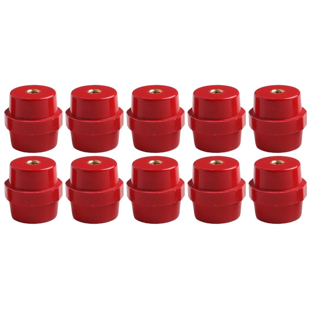 10pcs BMC Busbar Insulators SM40 M8 Offering Effective Connection Solutions