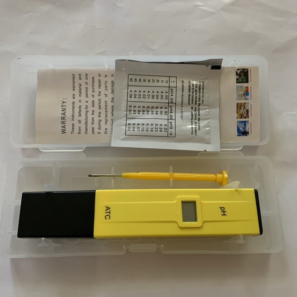 KLtech Pen Type PH Meter Digital LED Pool Marine Fish Tank