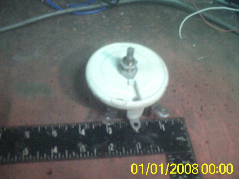 HAM AMPLIFIER OHMITE GIANT 10,000 10K VARIABLE RESISTOR POTENTIOMETER RHEOSANT