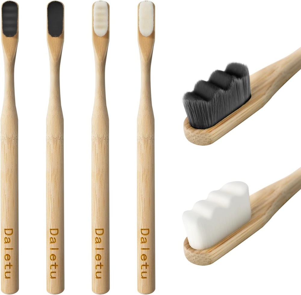 Extra Soft Bboo Toothbrushes for Sensitive Gums, 20000 Extra Soft