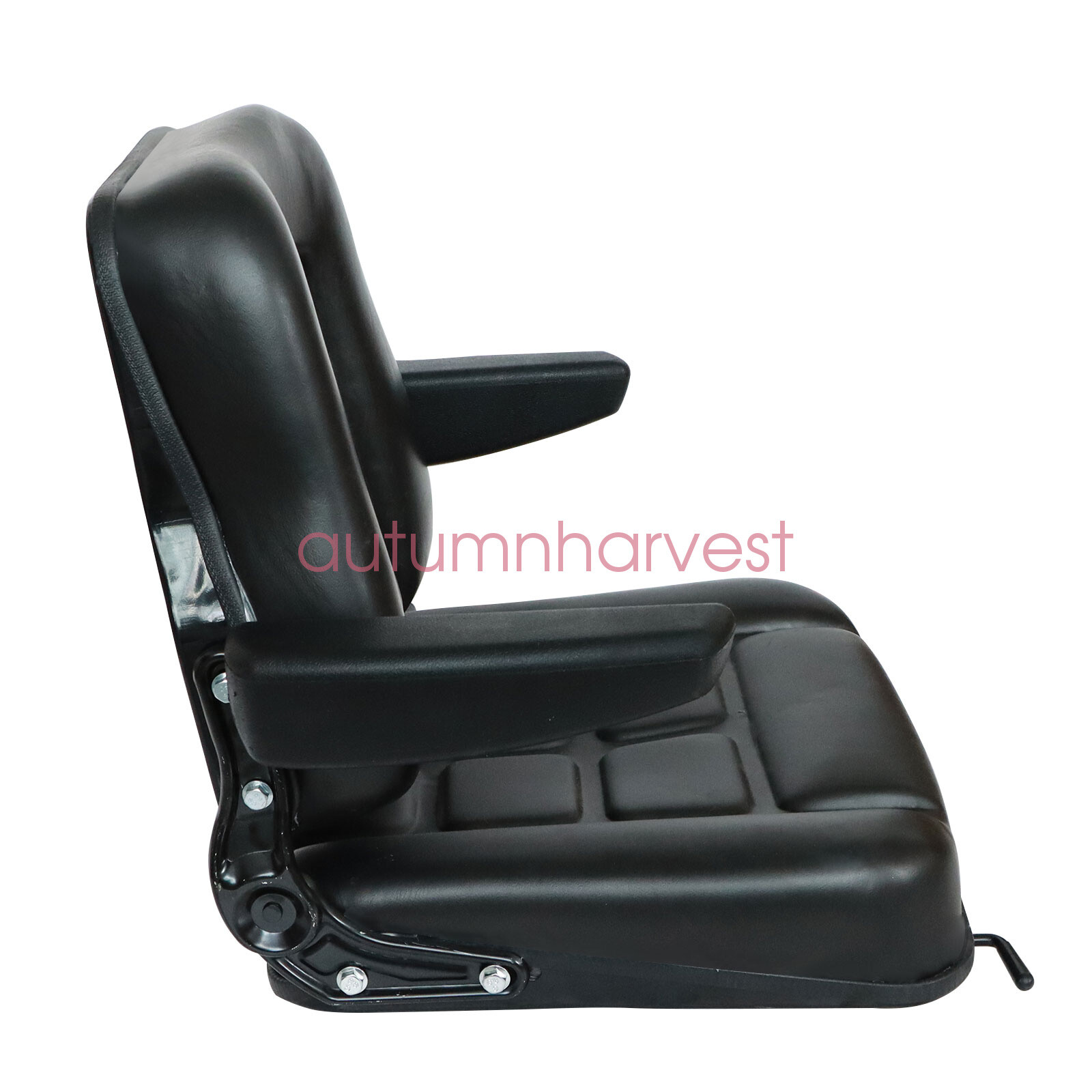 Universal Lawn Mower Tractor Seat Forklift Seat Adjustable With Armrest