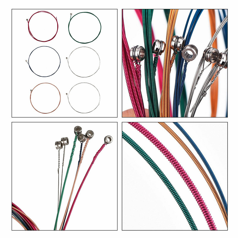 2 Set of 6 Classical Guitar Strings Replacement + 3 in 1 Guitar Restringing Tool