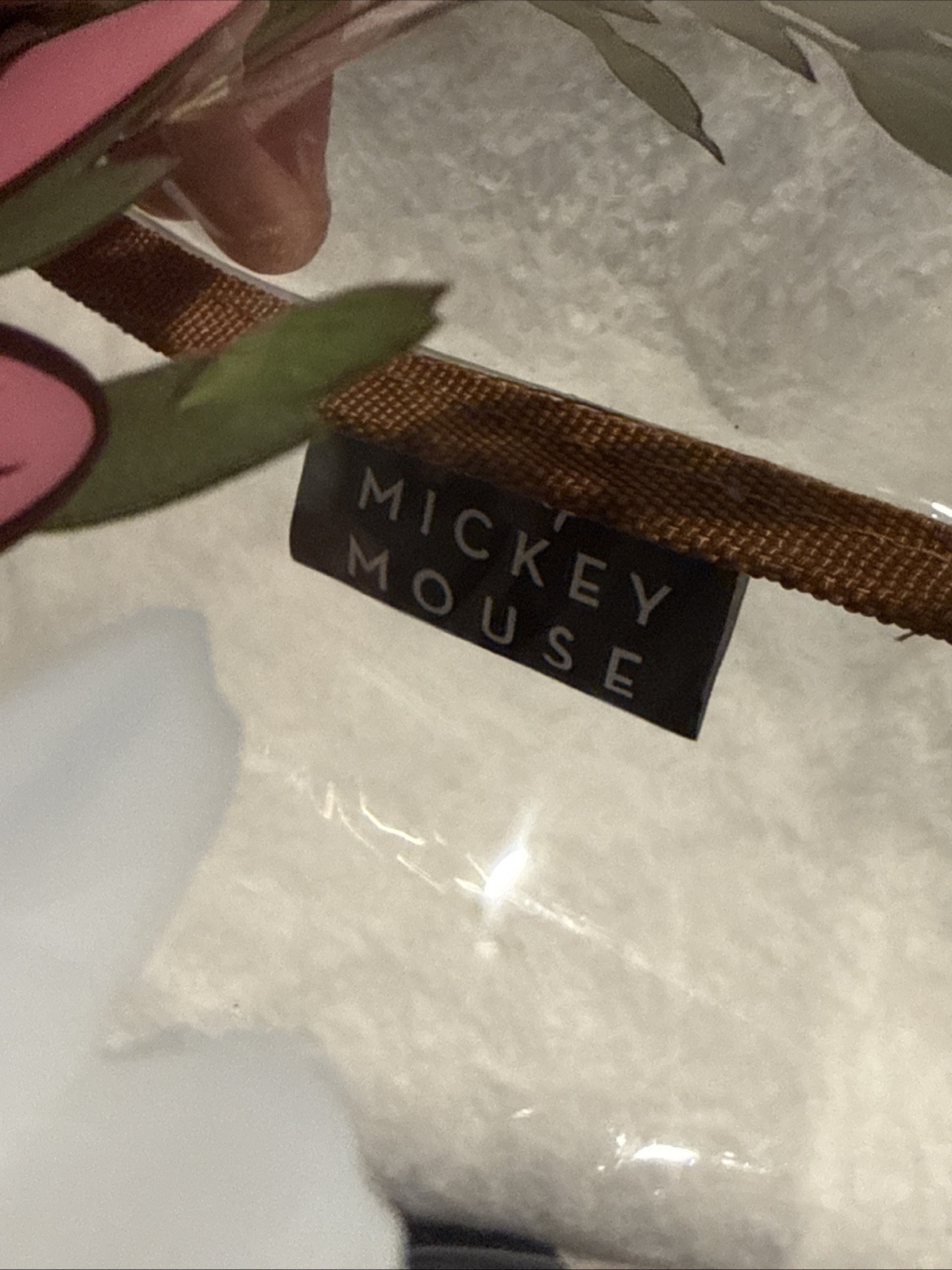 Bioworld Disney Mickey And Minnie Tote Bag! Clear Perfect For The Parks