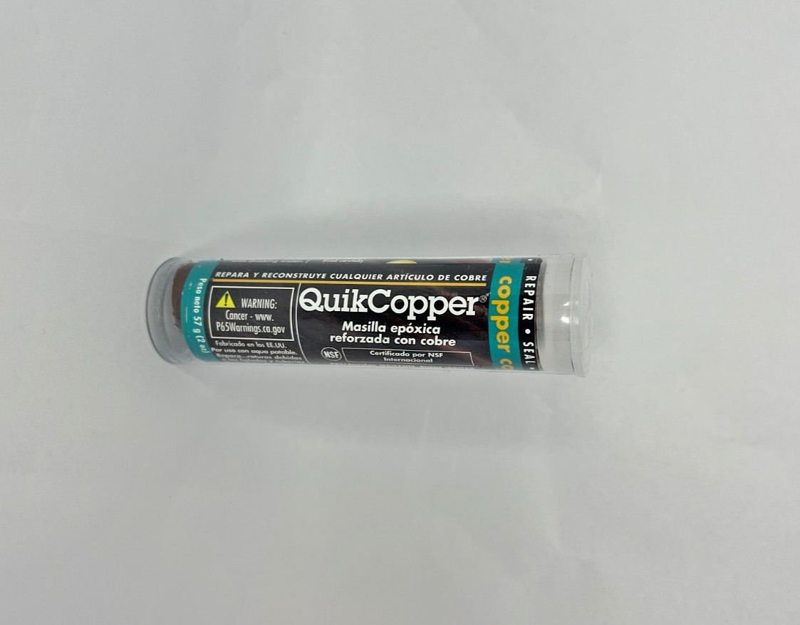Copper Pipe & Tank Repair Epoxy Putty Stick - Repair Leaking Hot Lines & Other P