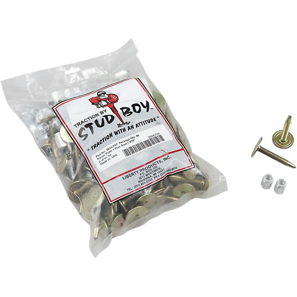Stud Boy Power Point Plus Carbide Studs 1.5" - 96/Pack 2485-P3