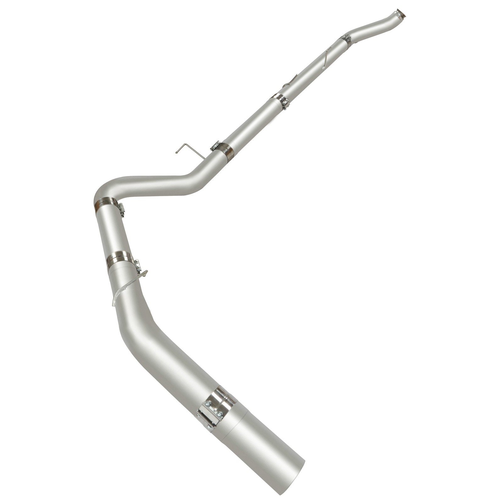 Turbo Back Muffler Exhaust Pipe For Dodge Ram Cummins Diesel 2007.5-2012 6.7L 5"